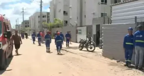 Trabalhadores recebem alta após queda de caixa d’água na Capital