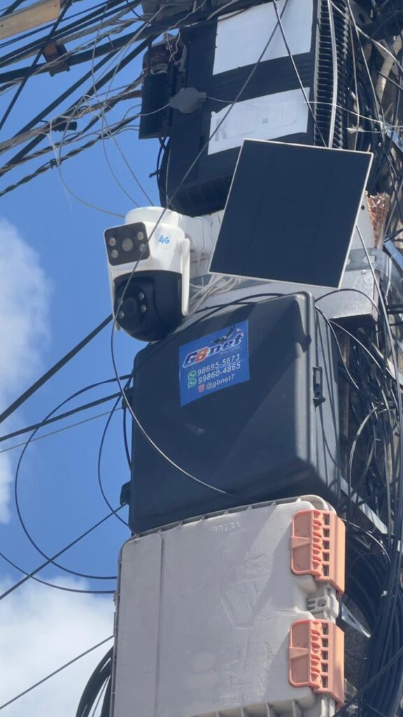Câmera usada por facção para monitorar Mangabeira é desativada