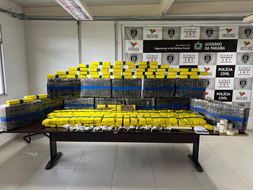 Polícia Civil deflagra Operação Meia Tonelada, mira tráfico interestadual e bloqueia R$ 12 milhões na Paraíba