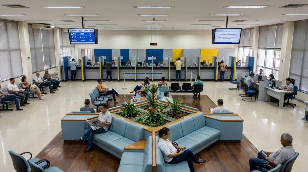Bancos alteram horários nos dias de jogos da Seleção Brasileira