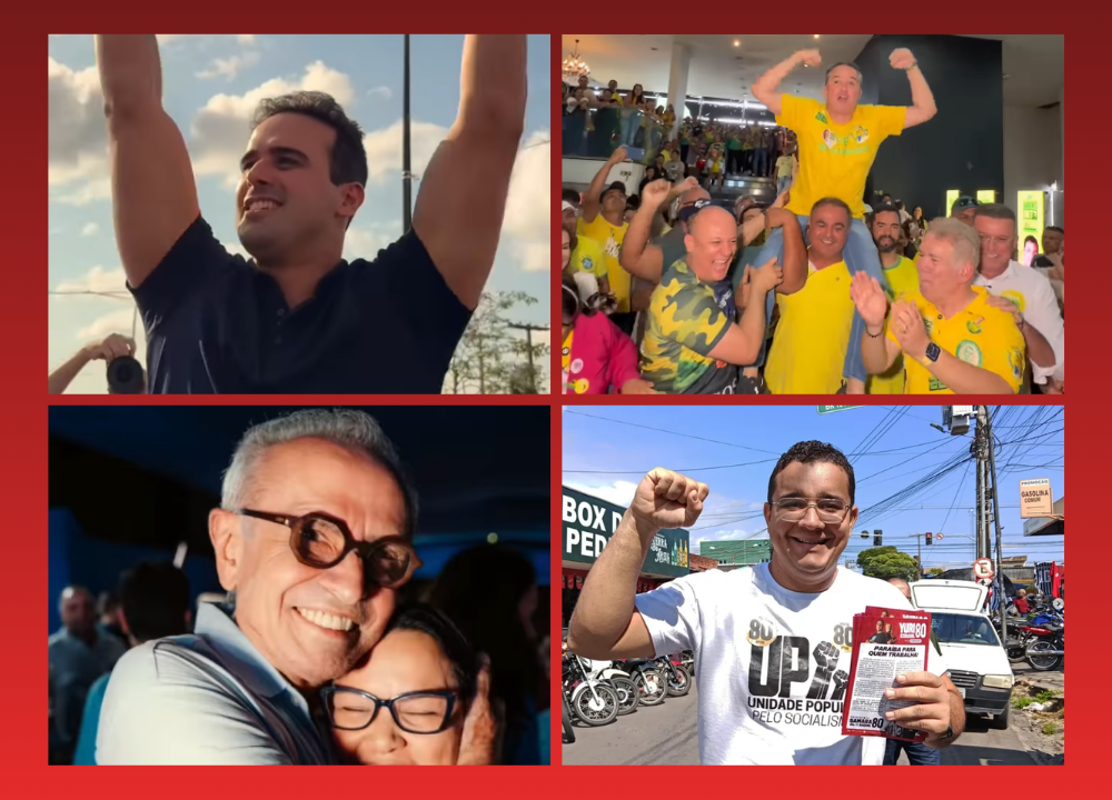 Candidatos ao Governo da Paraíba iniciam campanha com atos em João Pessoa e outras cidades