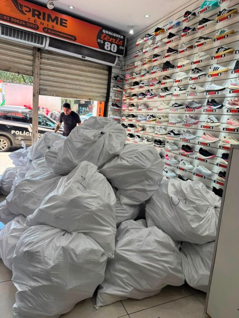 Operação Bacamarte apreende produtos com suspeita de falsificação em Campina Grande