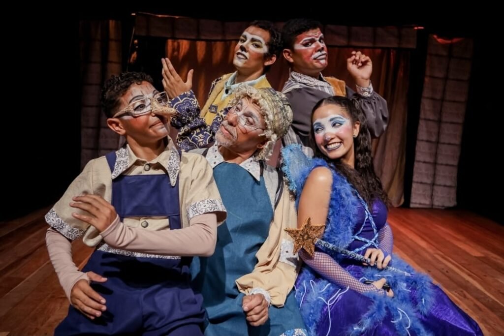 Pinóquio volta ao Teatro Paulo Pontes com apresentações neste fim de semana