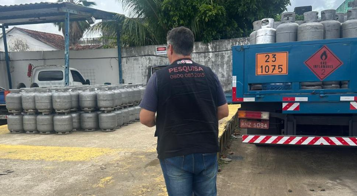 Preço do gás de cozinha em João Pessoa varia de R$ 105 a R$ 130, diz Procon-JP