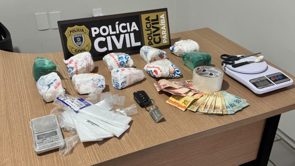 Operação Agamemnon: suspeito de abuso de criança é preso com 1 kg de cocaína na Paraíba