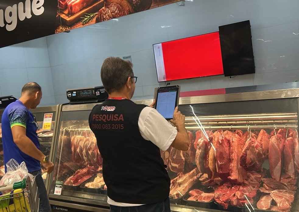 Procon-JP encontra diferença de R$ 79,99 no filé bovino em João Pessoa